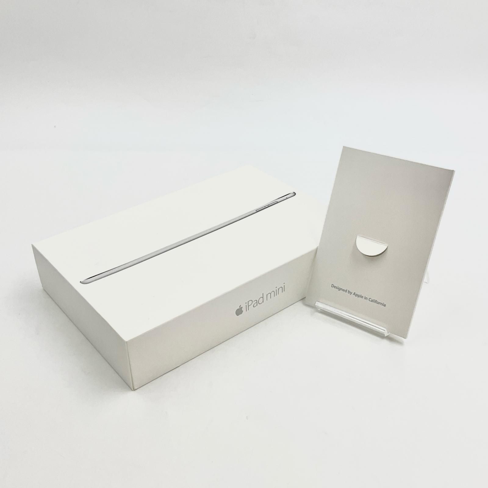 Apple iPad mini 4 64GB シルバー WiFi+Cellular Softbank 白