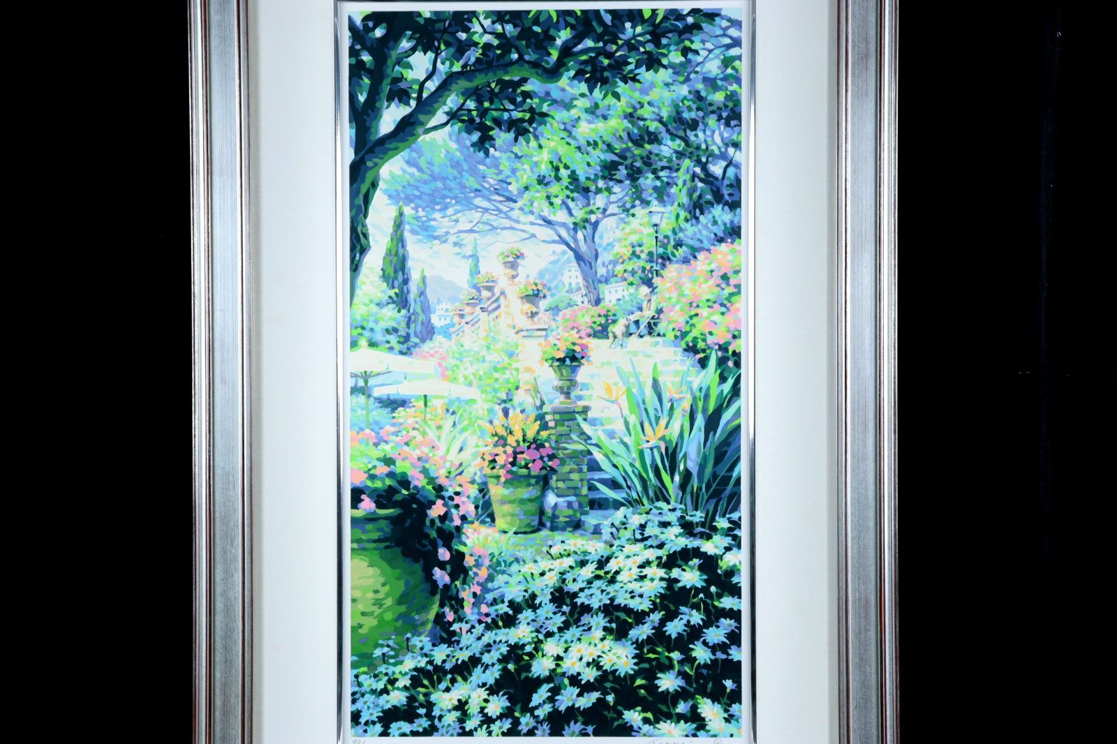 【美品】笹倉徹平　幸せな公園　シルクスクリーン アジザク様専用】笹倉鉄平 「幸せな公園」シルクスクリーン 90/285