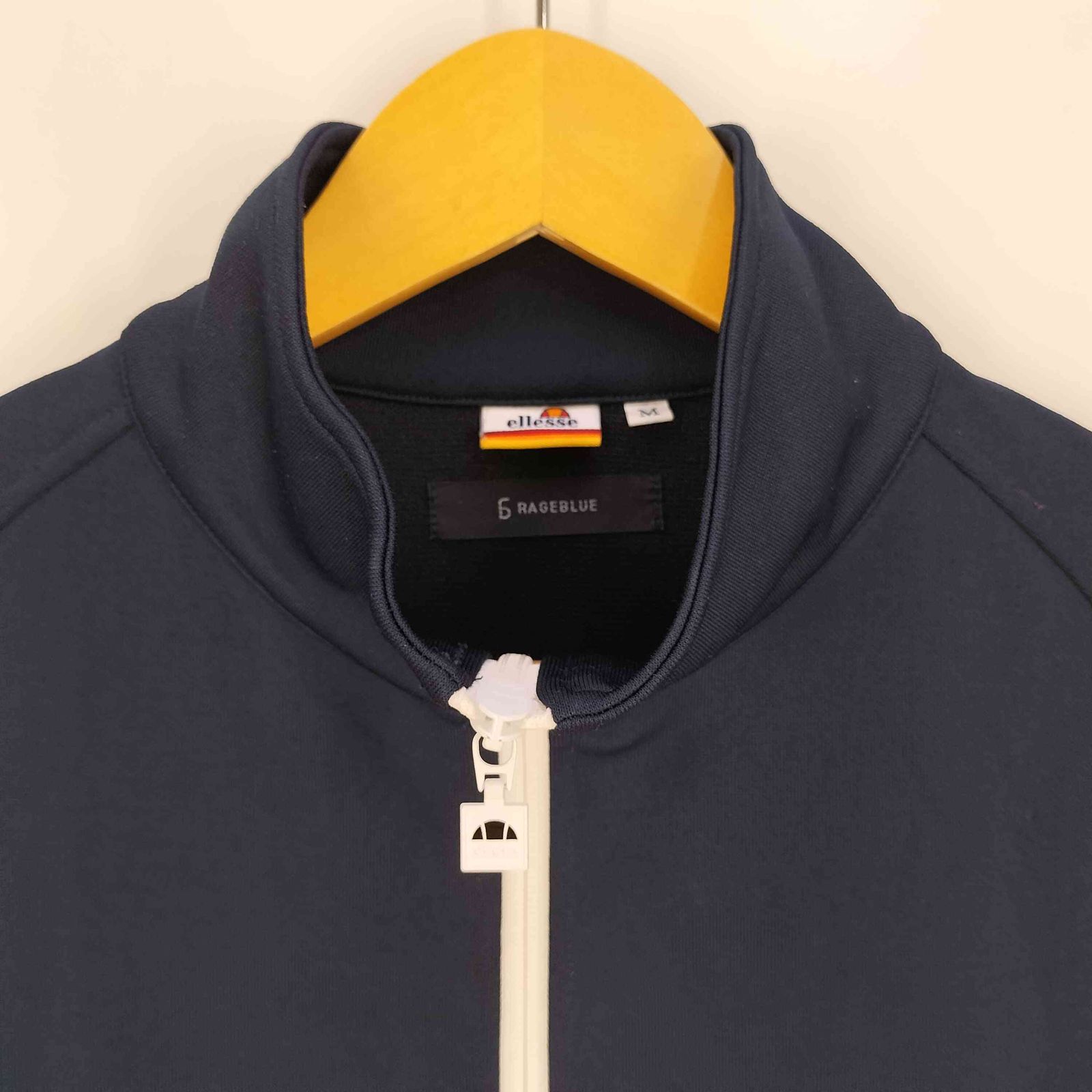 エレッセ ellesse 別注 ロゴ刺繍 トラックジャケット ジャージ