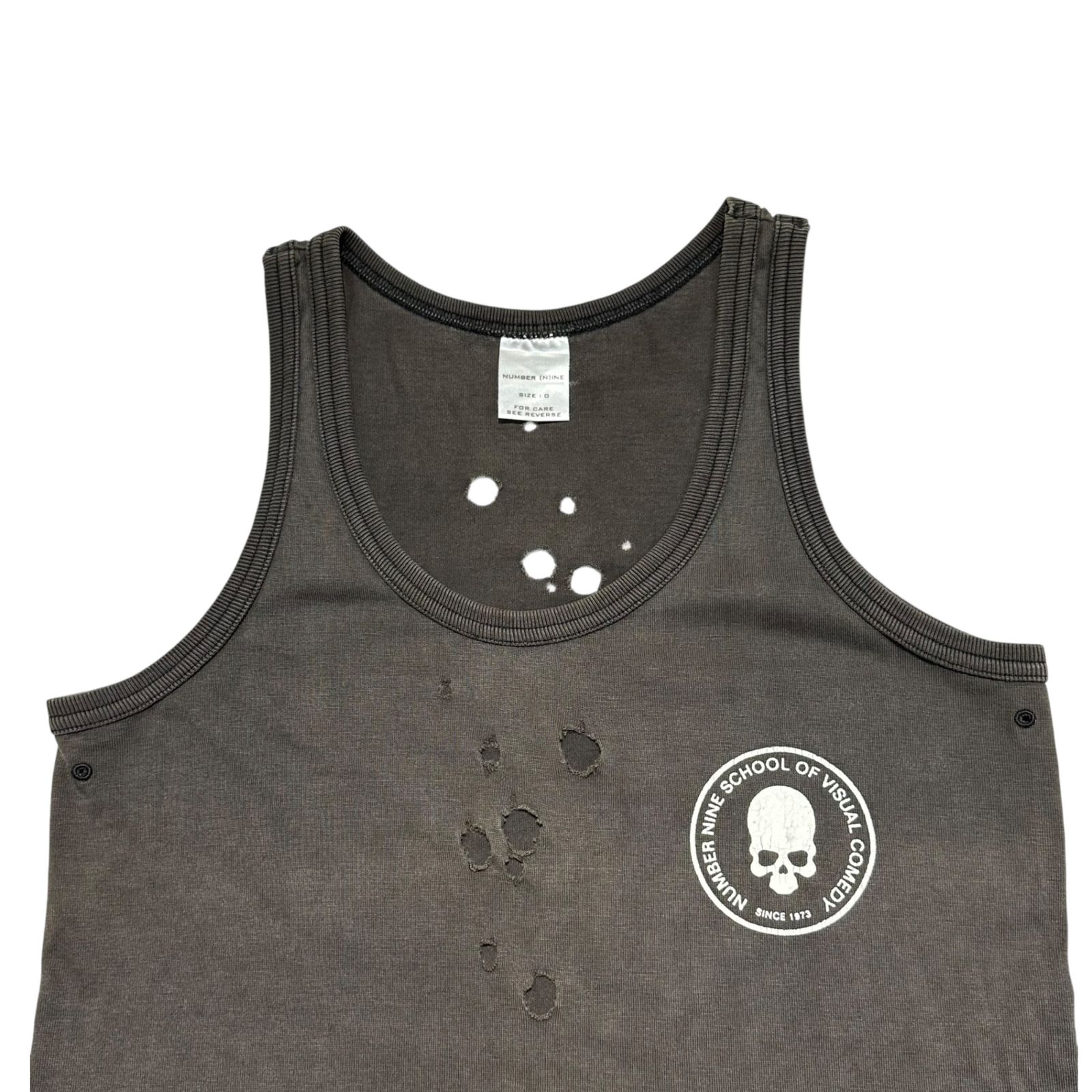 希少Chrome Hearts ロゴクロス リブタンクトップ ブラックM M CHROME