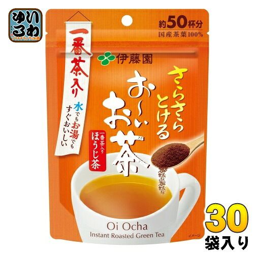 伊藤園 さらさらとける お～いお茶 ほうじ茶 40g×30袋入 おーいお茶 粉末茶