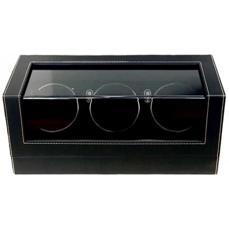 3本巻ワインダー 合皮黒