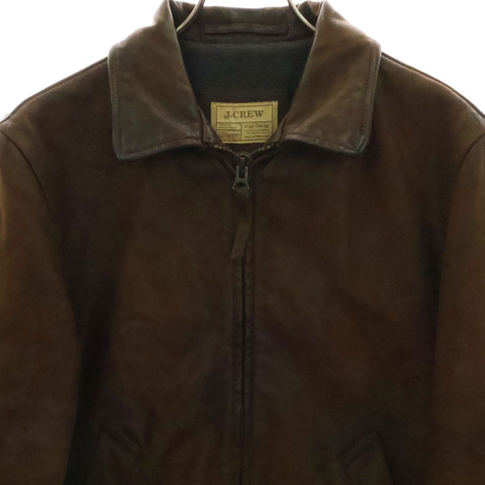 J. CREW レザージャケット Mサイズ 90年代 旧タグ J.CREW ジェイクルー レザージャケット メンズM