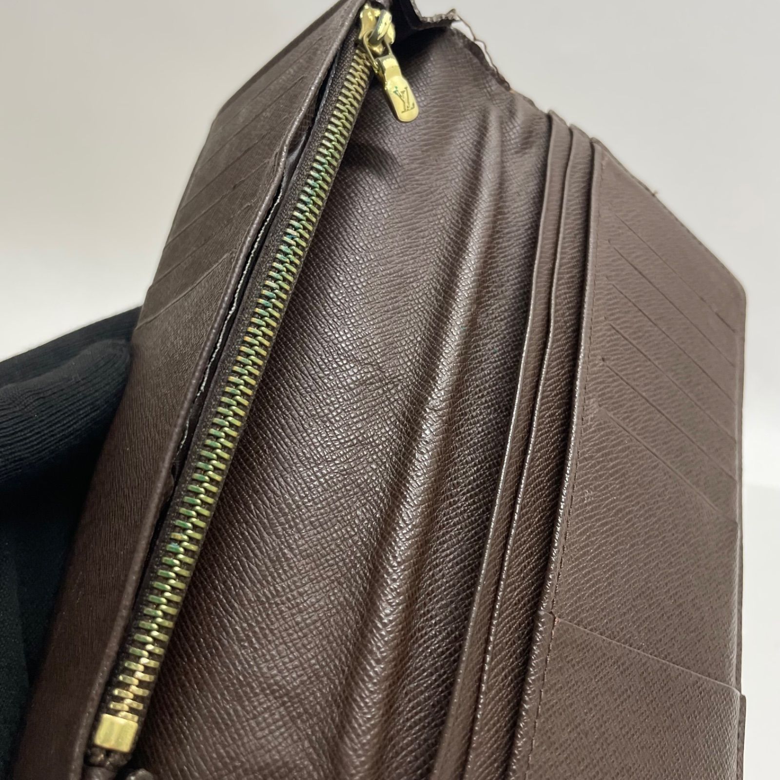 2071 LOUIS VUITTON ルイヴィトン ダミエ 長財布 ブラザ