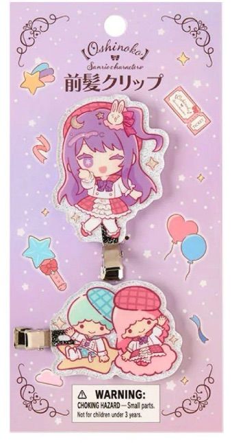 サンリオ✖️推しの子 前髪クリップ（アイ✖️キキララ） - メルカリ