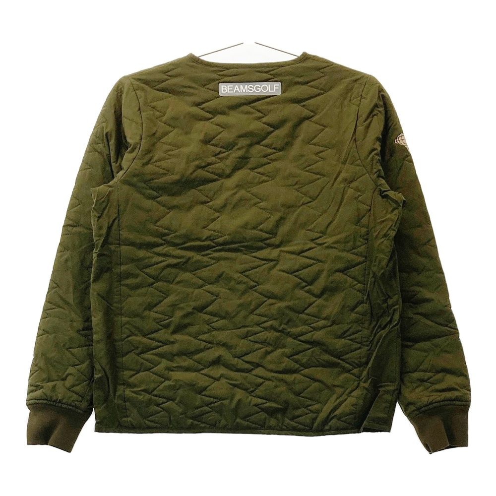 サイズ S BEAMS GOLF ビームスゴルフ 中綿ジャケット カーキ系 240101391580 ゴルフウェア レディース ストスト