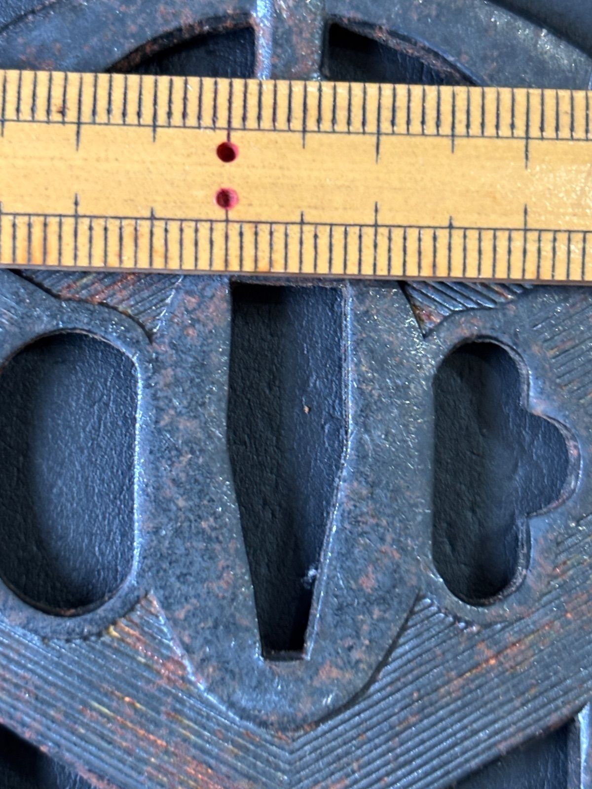 脇差し拵え　保管品　極上　 小柄　つなぎ付 脇差し拵え 保管品 極上 小柄 つなぎ付 刀装具 鉄鍔 鐔 ⑥ 武具 刀