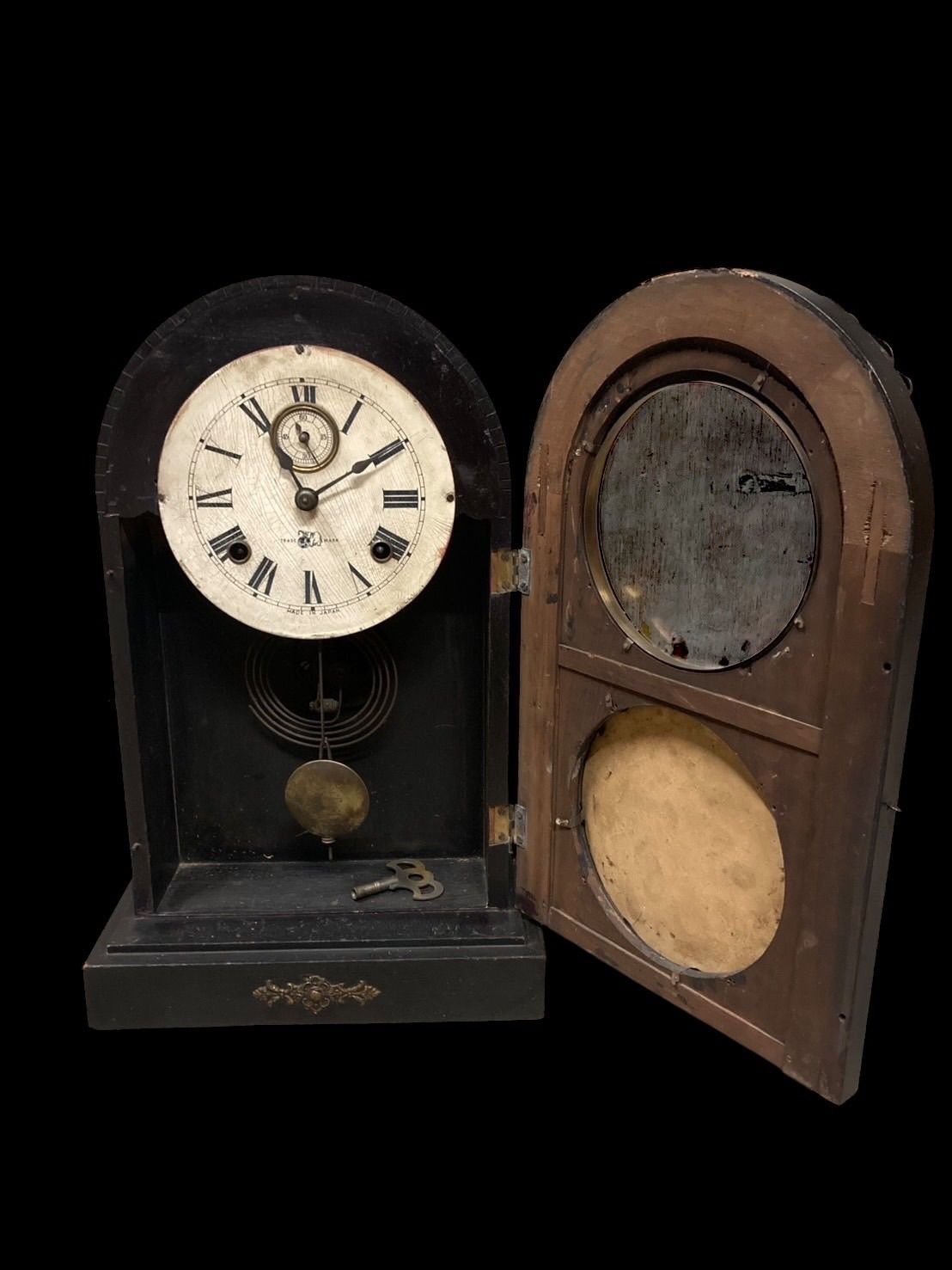 フランス アンティーク クリスタル 5面 大きいジュエリーケース 1900年