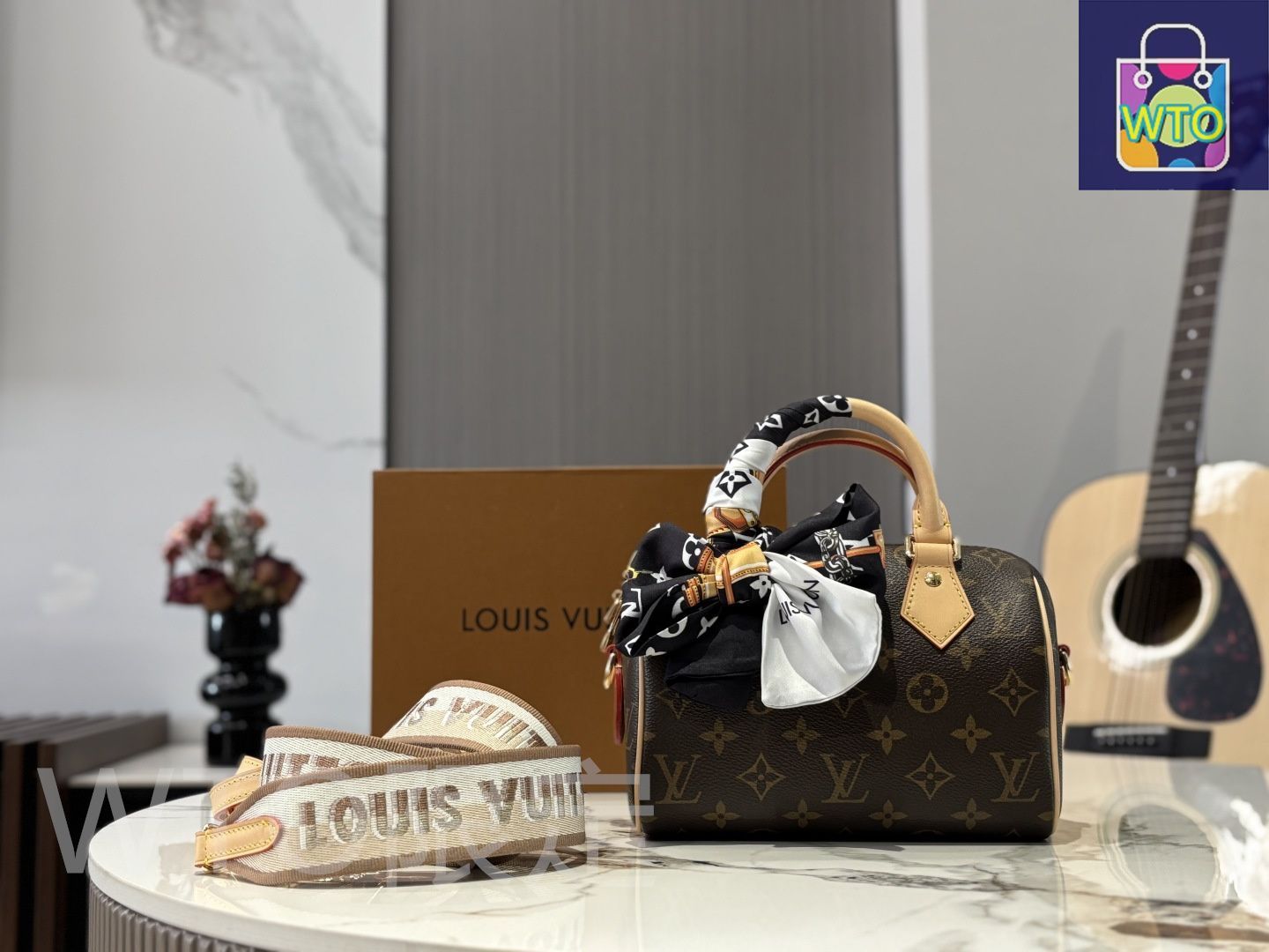 【上品カラー♪】ルイヴィトン スピーディ20 ショルダーバッグ 今日特価】LV ルイヴィトン スピーディ20 ピローバッグ ニット肩