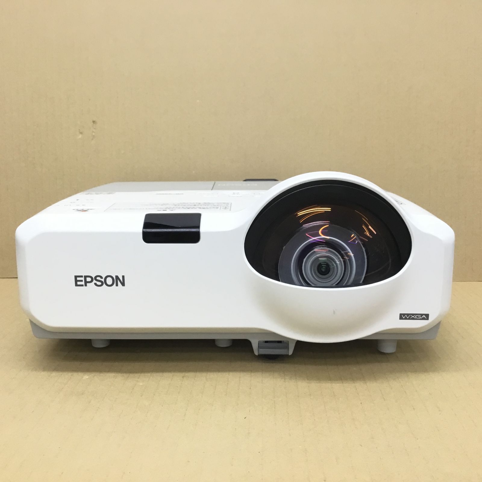 ◇[中古]EPSON 短焦点プロジェクター EB-435W 3000lm 3LCD WXGA ランプ