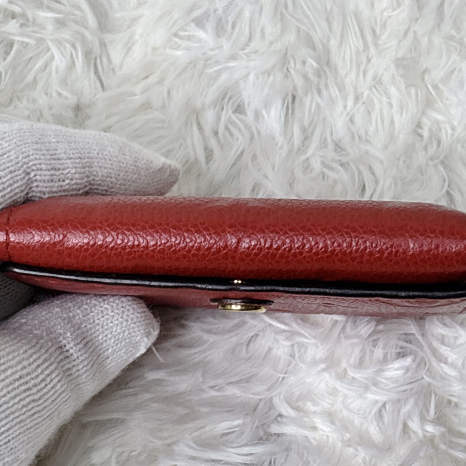 LOUIS VUITTON ルイヴィトン レッド 赤 名刺入れ アンプラント
