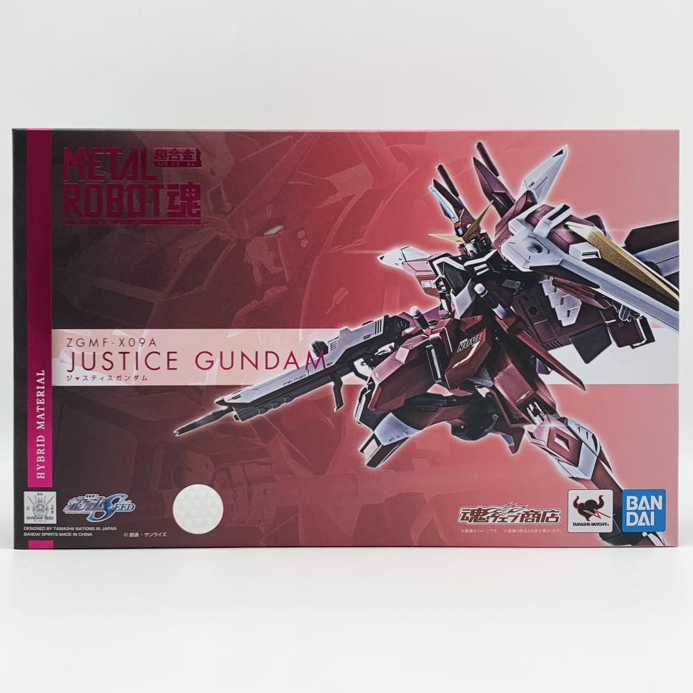 未開封 バンダイ 機動戦士ガンダム SEED METAL ROBOT魂 ＜SIDE MS＞ ZGNF-X09A ジャスティスガンダム[17]