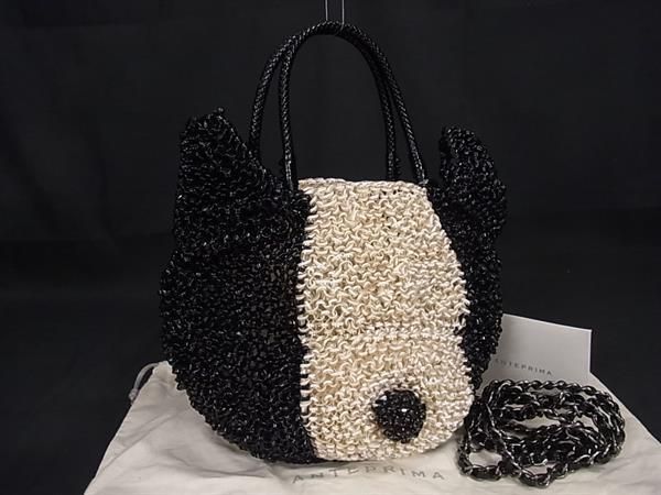 ■新品■未使用■ ANTEPRIMA アンテプリマ アニマーレ フレンチブルドッグ PVCワイヤー 2WAY ハンドバッグ ショルダー FJ2897 □新品□未使用□ ANTEPRIMA アンテプリマ アニマーレ フレンチ