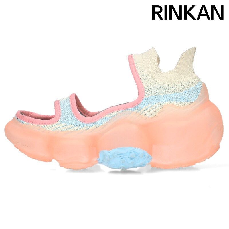 グラウンズ MOOPIE AS1 SANDAL ロイヤルフラッシュクリアソールサンダル レディース 38
