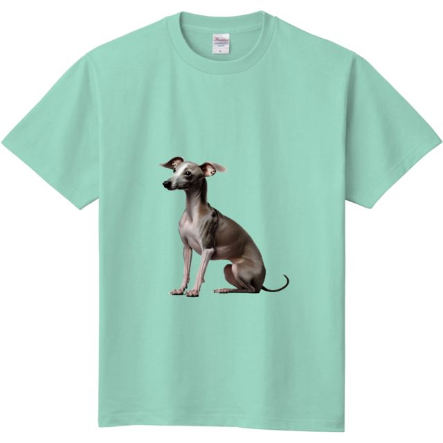イタリアングレーハウンド 犬デザインTシャツ メンズ・レディース
