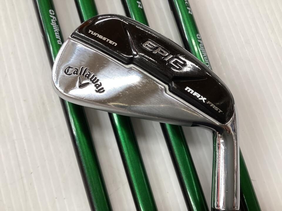 【即納】EPIC MAX FAST | R | Speeder EVOLUTION for Callaway | 中古 | アイアンセット | キャロウェイ
