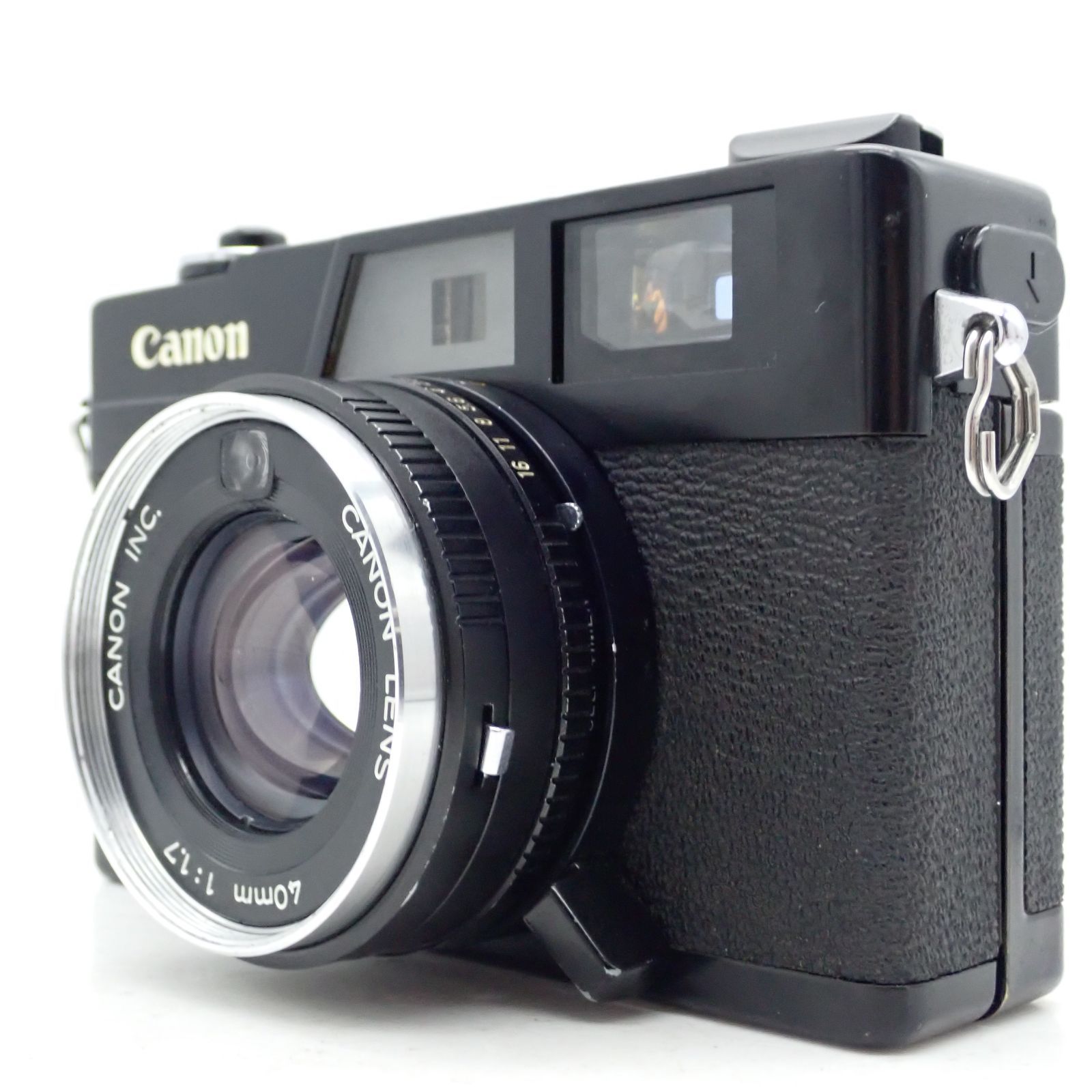 光学美品 Canon Canonet QL17 G-Ⅲ G3 ブラックペイント 40mm f1