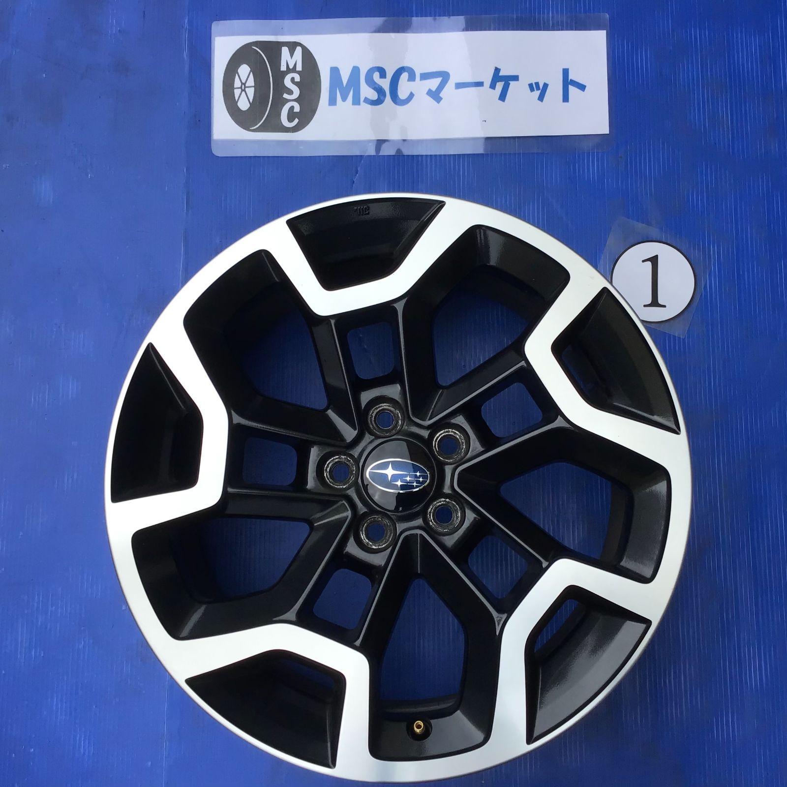 中古 スバル純正 GT7 XV ホイール アルミ 17インチ 7J 5穴 4本 中古 スバル純正 GT7 XV ホイール アルミ 17インチ 7J 5穴 4本