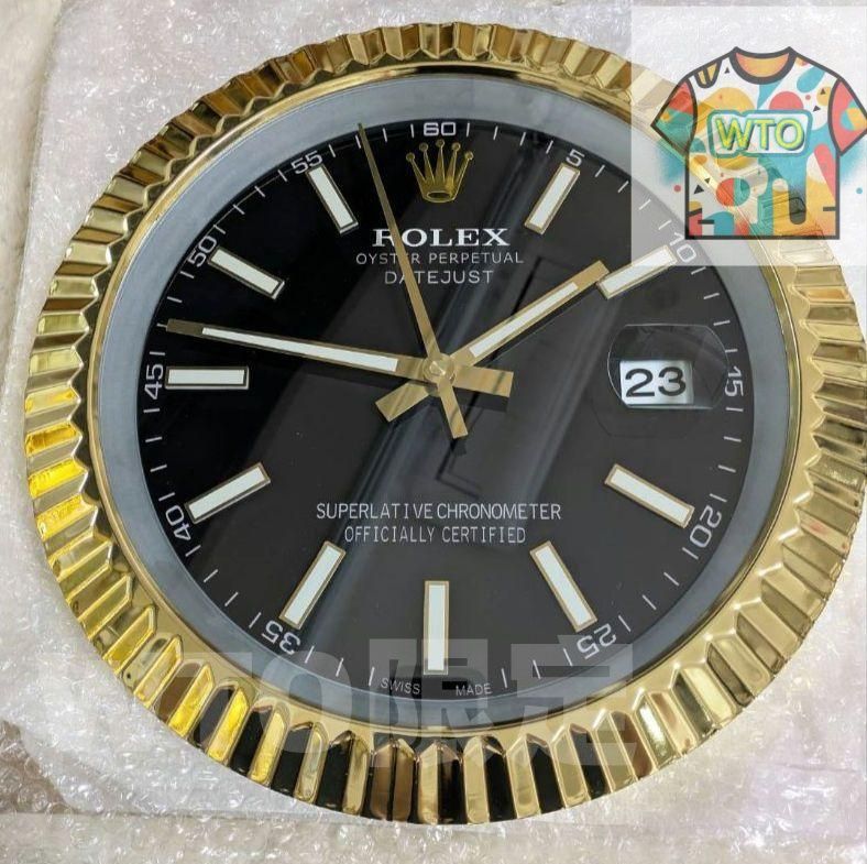 ロレックス デイトジャスト壁掛け時計 海外販促用 ROLEX ロレックス デイトジャスト大型掛け時計