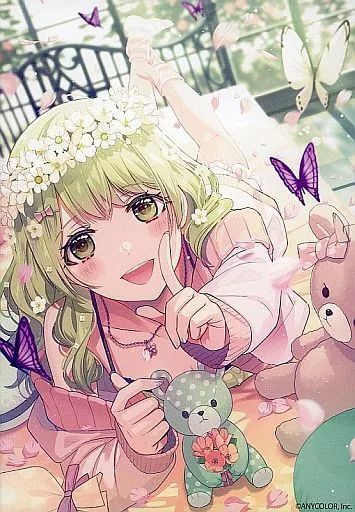 にじさんじ 森中花咲さんのアニメキャラクターパネル 森中花咲 (もり