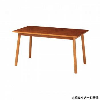 弘益 KOEKI UTILITY ヘント ダイニングテーブル アカシア 1300×700×680mm ENTDT13