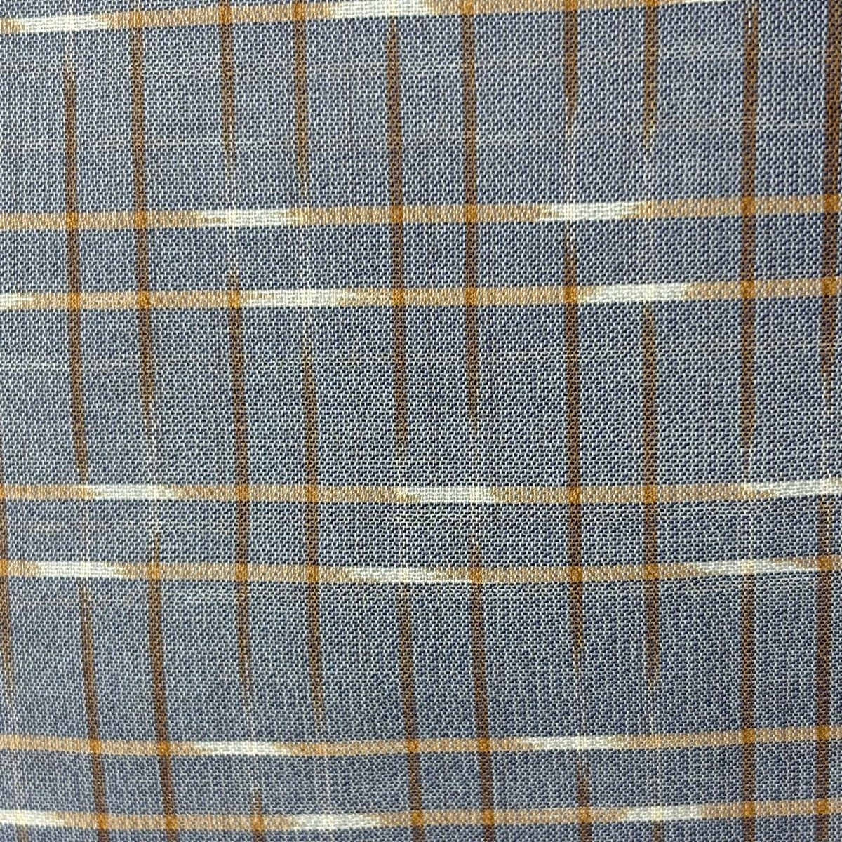 紬 身丈155cm 裄丈65cm M 薄物 琉球かすり 証紙 絣柄 灰紫 正絹 逸品  