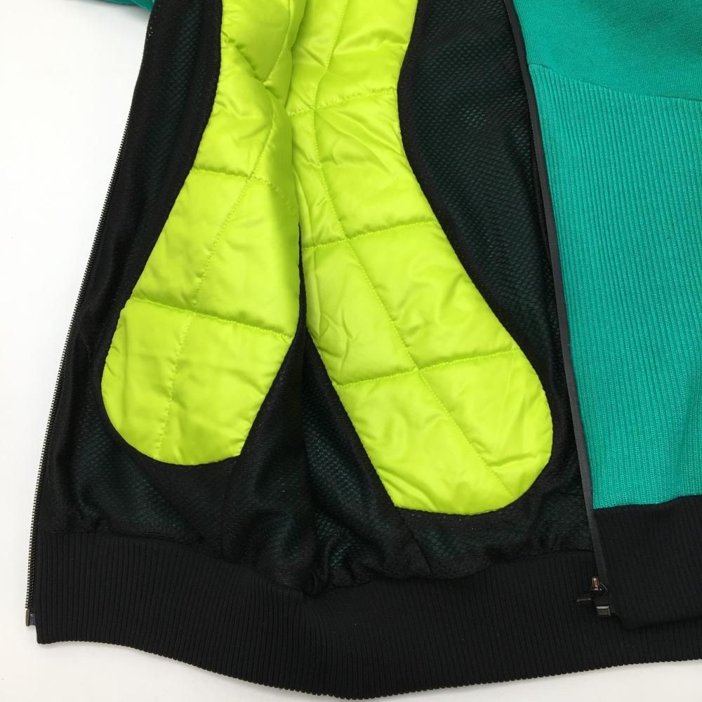 裏地一部中綿 背面一部透かし編み