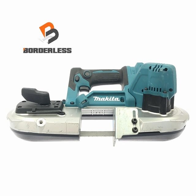 比較的 makita マキタ 18V 66mm 充電式ポータブルバンドソー PB183D 本体のみ 電動工具 111610