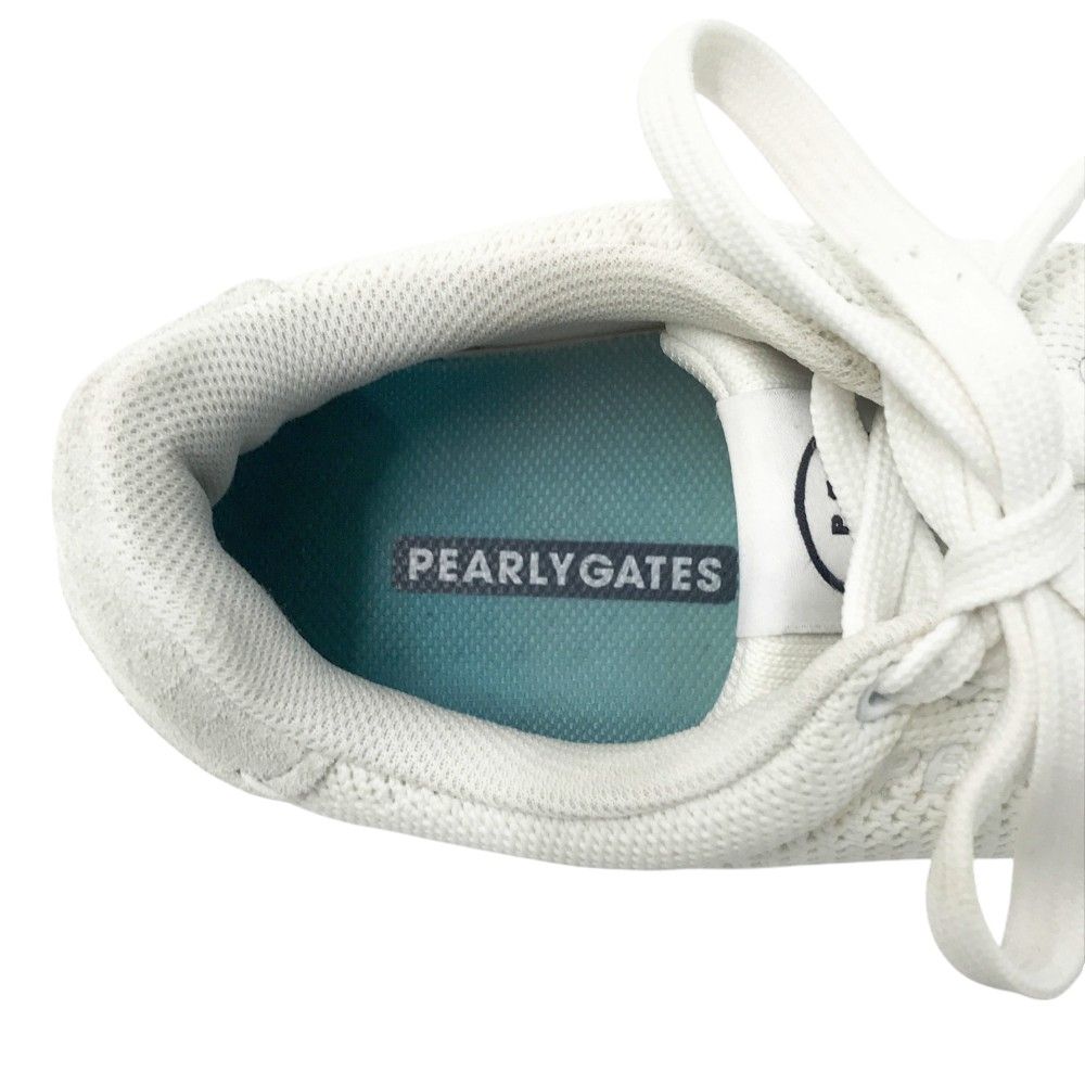 PEARLY GATES パーリーゲイツ 053-2292802 ニコスパイクシューズ  ホワイト系 23 [240101464438] ゴルフウェア レディース ストスト PEARLY GATES パーリーゲイツ 053-2292802 ニコスパイクシューズ
