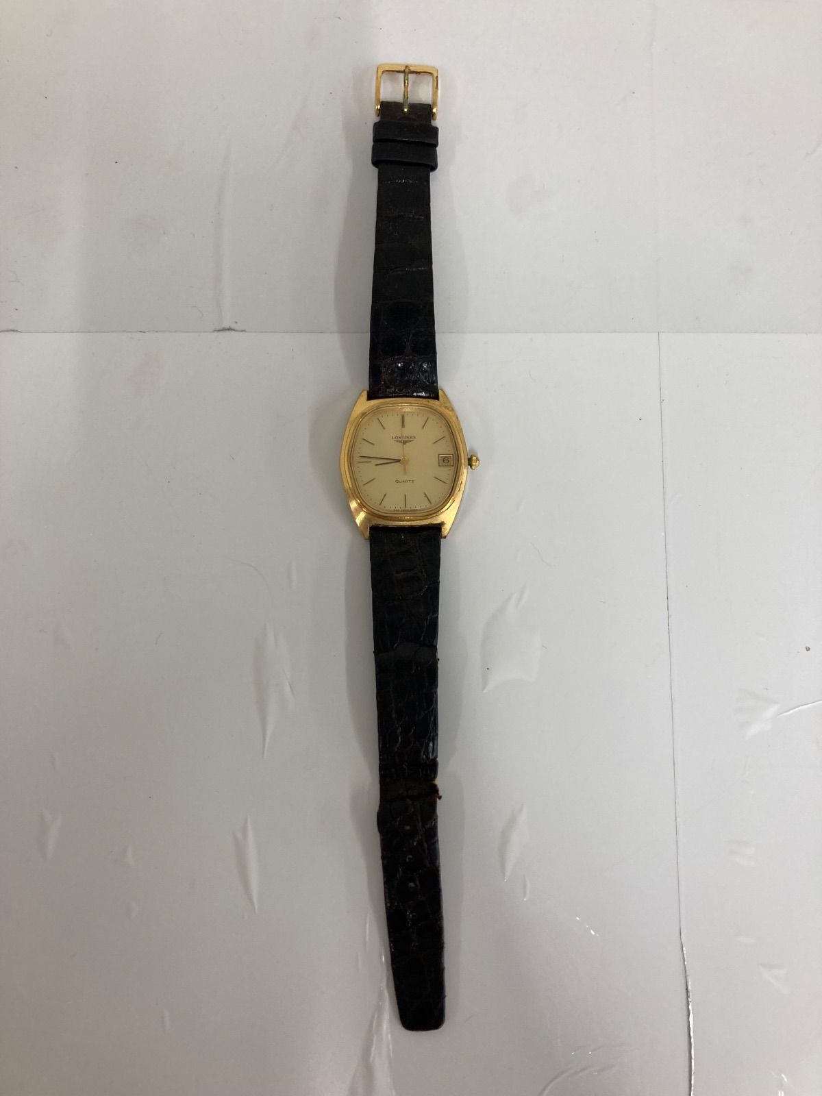 LONGINES Aqualand ロンジン　ゴールド アナログ 時計　不動品 LONGINES - LONGINES QZ ロンジン 150 7051 ゴールド文字盤