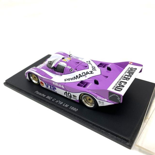 ボスモデル　ガイア　230S 1/43 Spark (スパーク) ポルシェ 962 C 池谷勝則 1990 1/43スケール