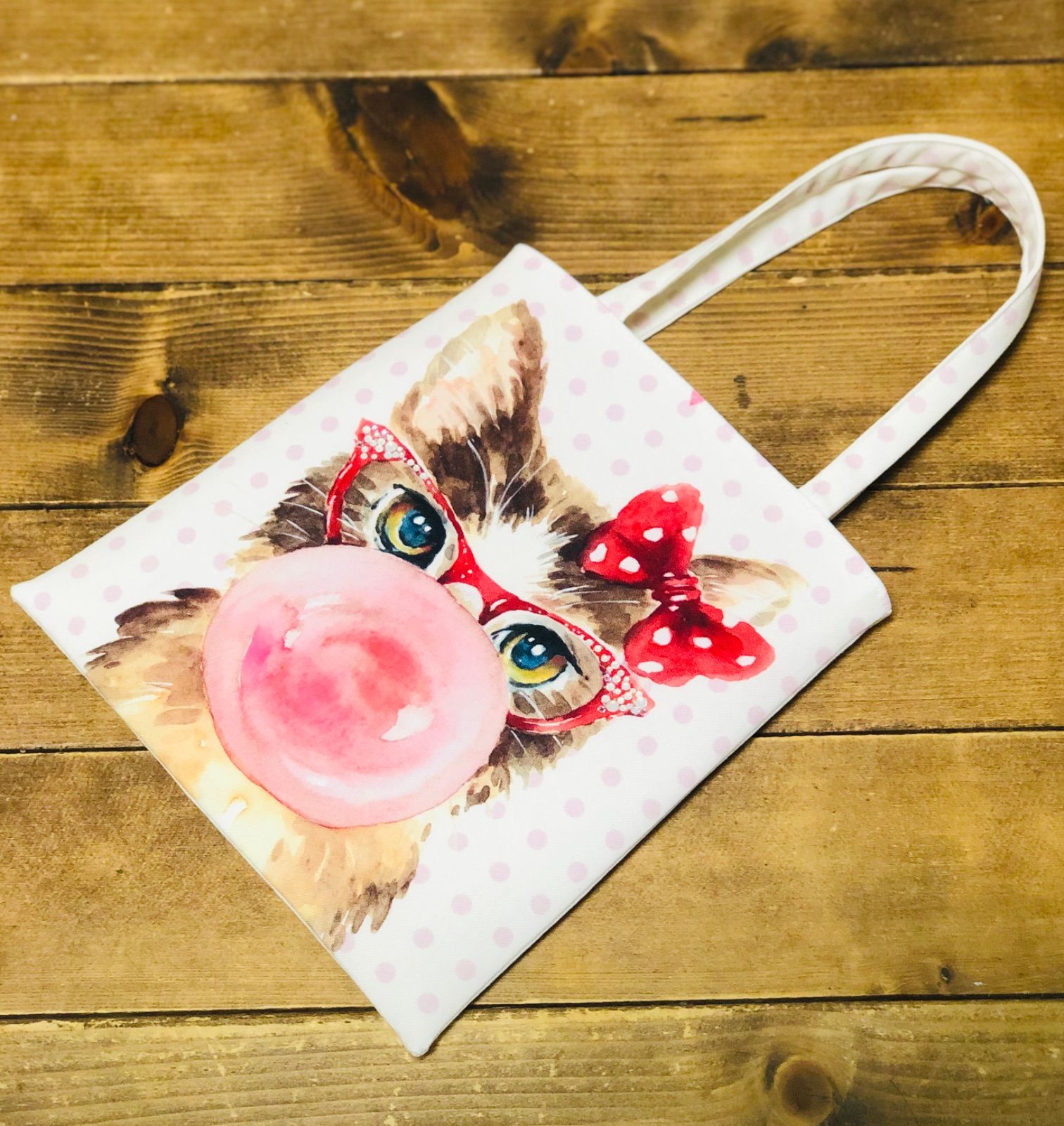 専用になります。 クロッチくん猫フェイス型ファスナーバック