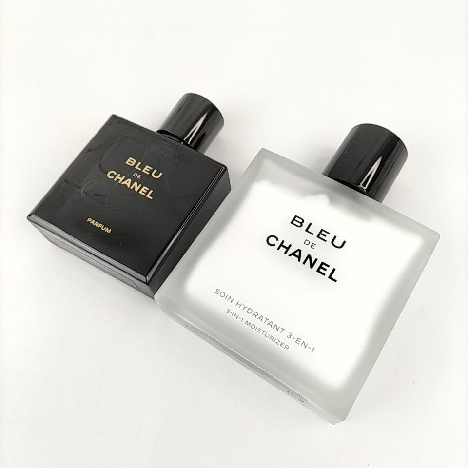 【 CHANEL 】I 200 A-1 シャネル ブルードゥシャネル デュオ コフレ 50ml BLEU DE CHANEL PARFUM SP 香水 フレグランス / 90ml ブルードゥシャネル 3-IN-1 モイスチャライザー 美容 スキンケア