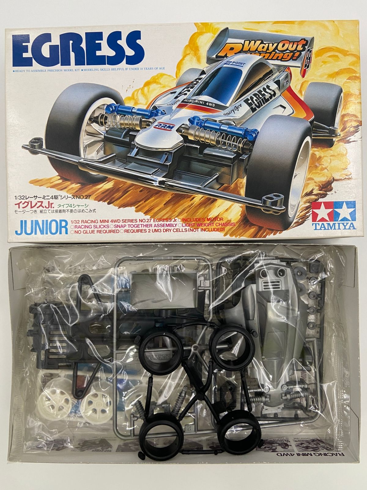 ♪) ミニ四駆 1/32 イグレスJr. レーサーミニ四駆シリーズ NO.27 [50