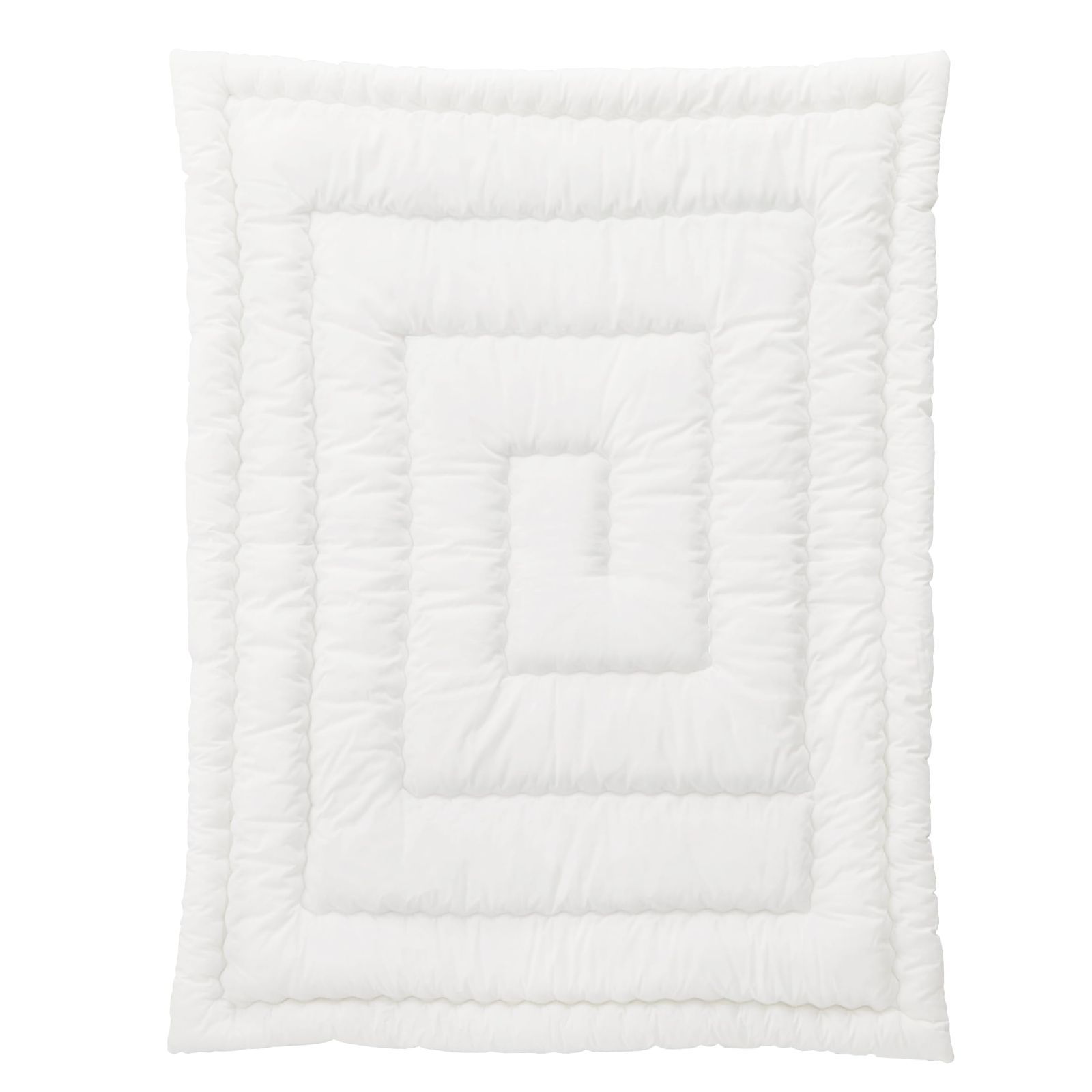 在庫 薄手 ホワイト ふとん 95x120センチメートル 掛け キルト x うずまき 1 ベビーホーム ベビー 1512-10028 西川リビング