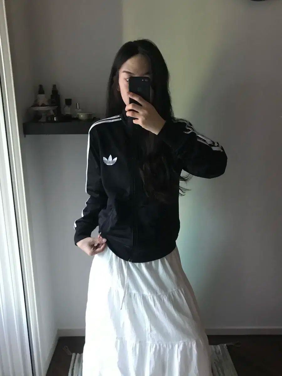 adidas アディダス ファイヤーバード 黒 トラックトップス ジャージ