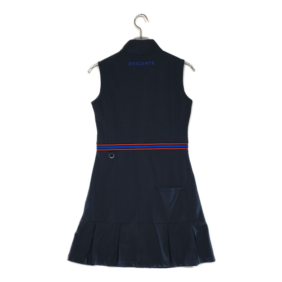 美品　DESCENTE GOLF ハーフジップ　ワンピース ネイビー S 美品 DESCENTE GOLF ハーフジップ ワンピース ネイビー S - メルカリ