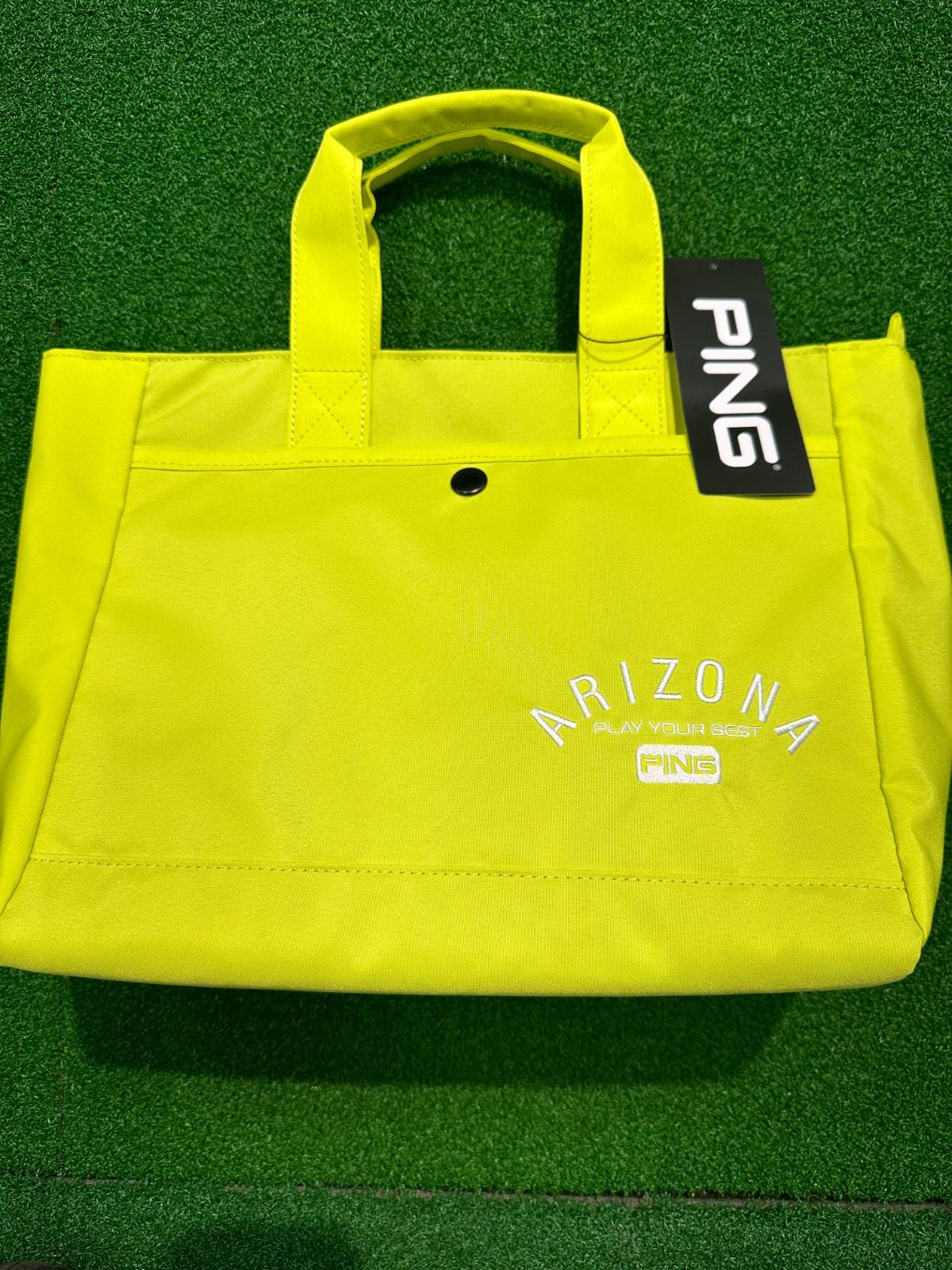 PING　GB-U2503 アリゾナカジュアルラウンドトート　（ライム）　【浦安店】