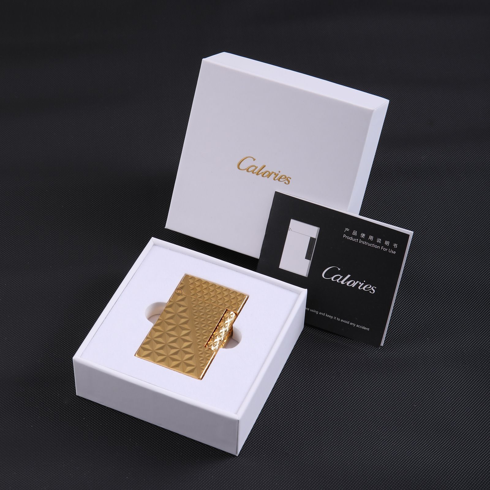 Caloriesガスライター「斜めのスタイル」ブラック　LS29　快音ライター Amazon.co.jp: Caloriesクラシック ガス 快音ライター 機械式
