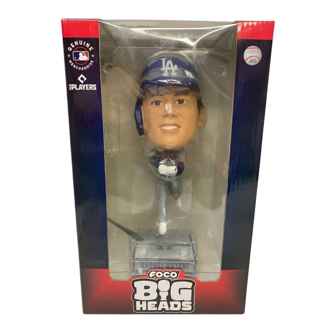 限定　大谷翔平 ビッグボブルヘッド【ビジターユニホーム】FOCO社 新品未開封 大谷翔平 ボブルヘッド ドジャース ホームビジターセット新品未