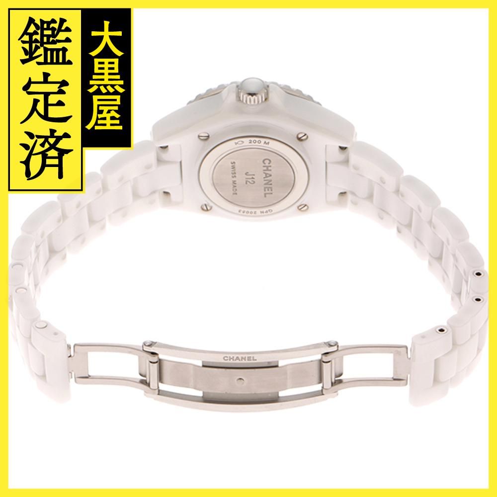 シャネル J12 12Pダイヤ H5704 【436】 - メルカリ 