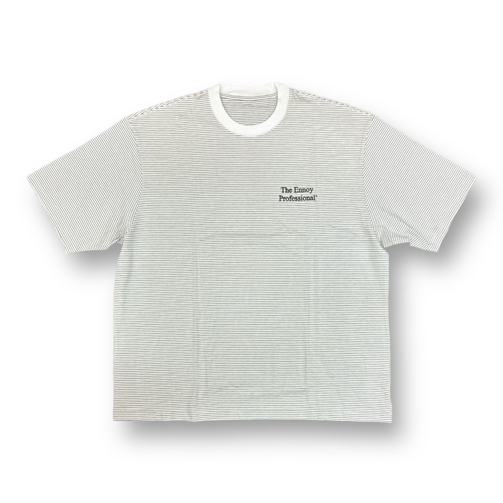 未使用品 ENNOY 22SS BORDER SS TEE ボーダー Tシャツ エンノイ 
