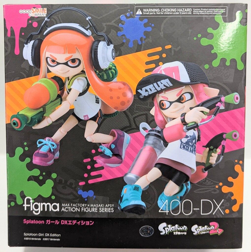 スプラトゥーン　ガールDXエディション(開封済み・中古) スプラトゥーン フィギュア ガール DXエディション 400-DX