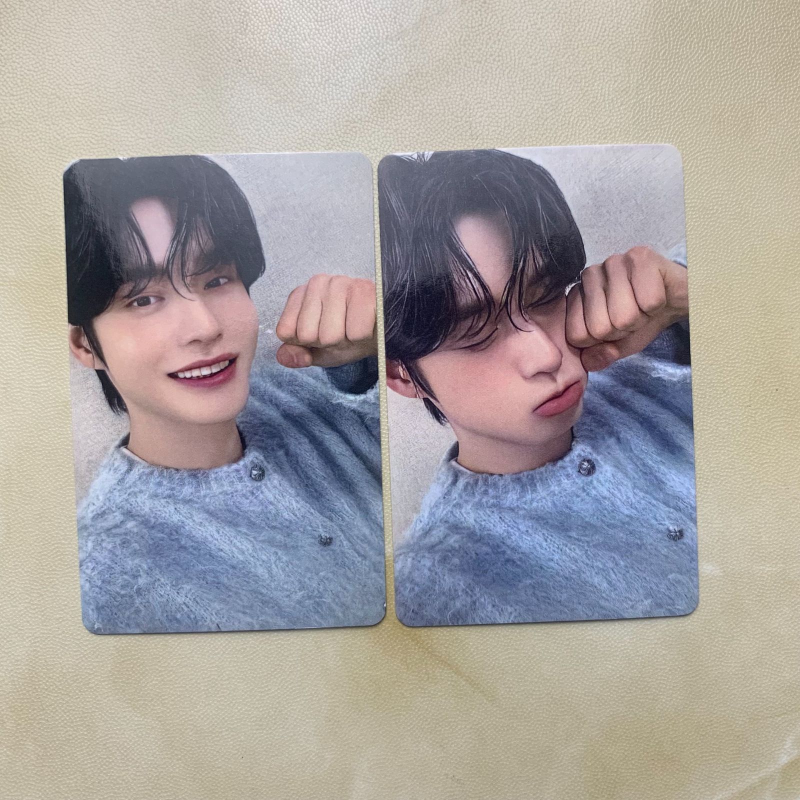 匿名配送 ZEROBASEONE PREZENT ZB1 キムジウ ン B賞 勝ち ゼベワン あっち向いてホイ あっち向いてホイ 負け トレカ 2枚 セット