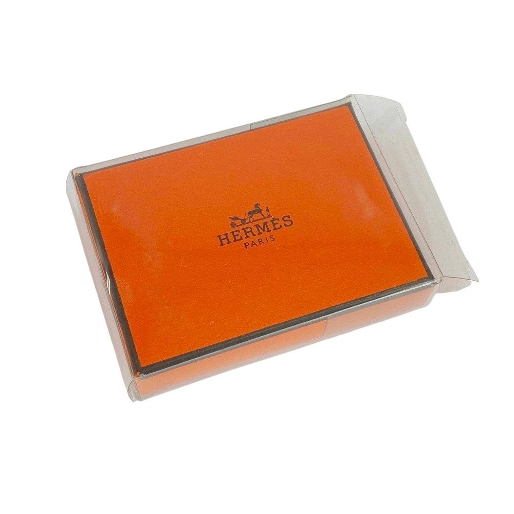 □新同□ エルメス スカーフリング シェーヌダンクル マットシルバー