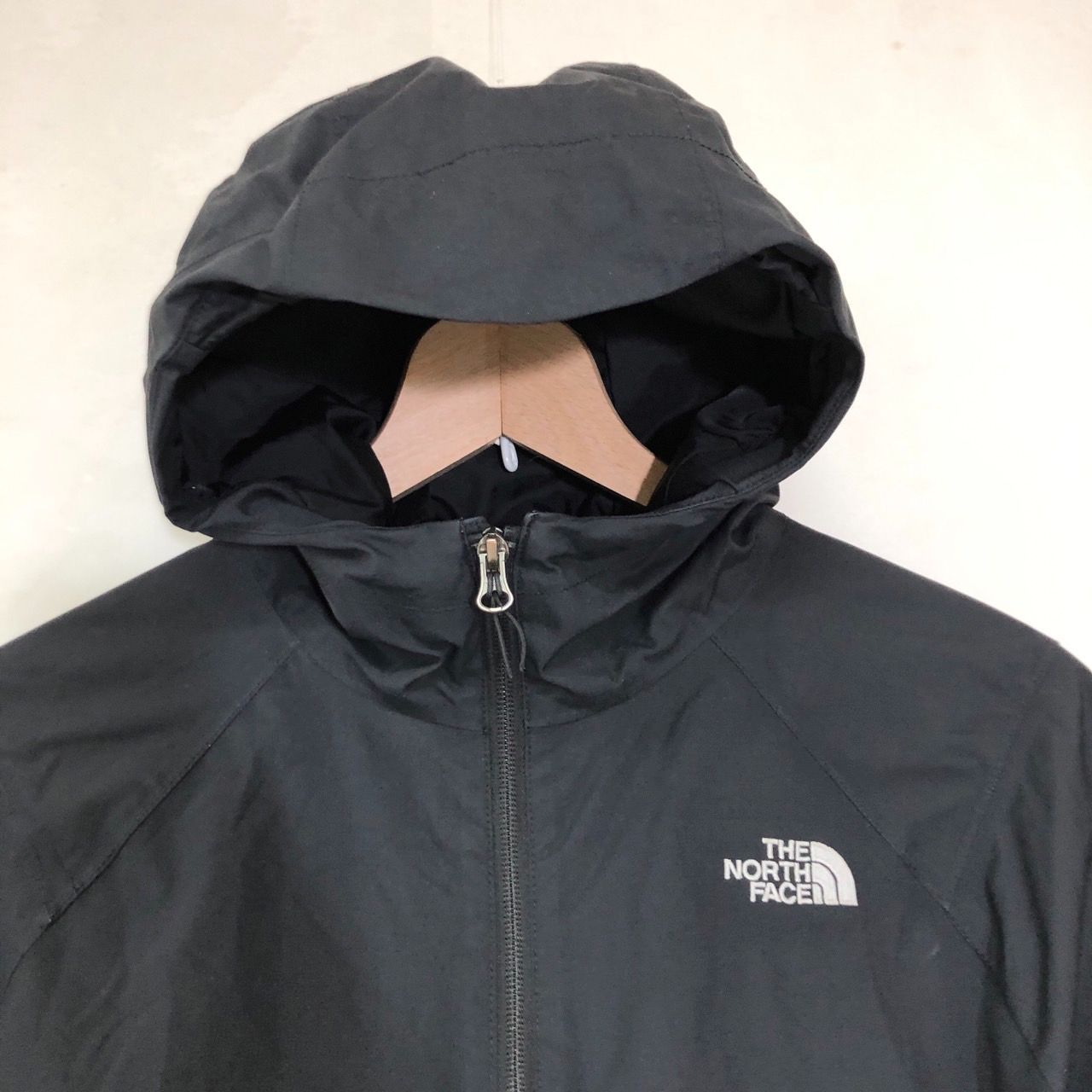 THE NORTH FACE ノースフェイスブラックナイロンジャケット S 美品 NORTH THE FACE ノースフェイス ナイロンジャケット ブラック