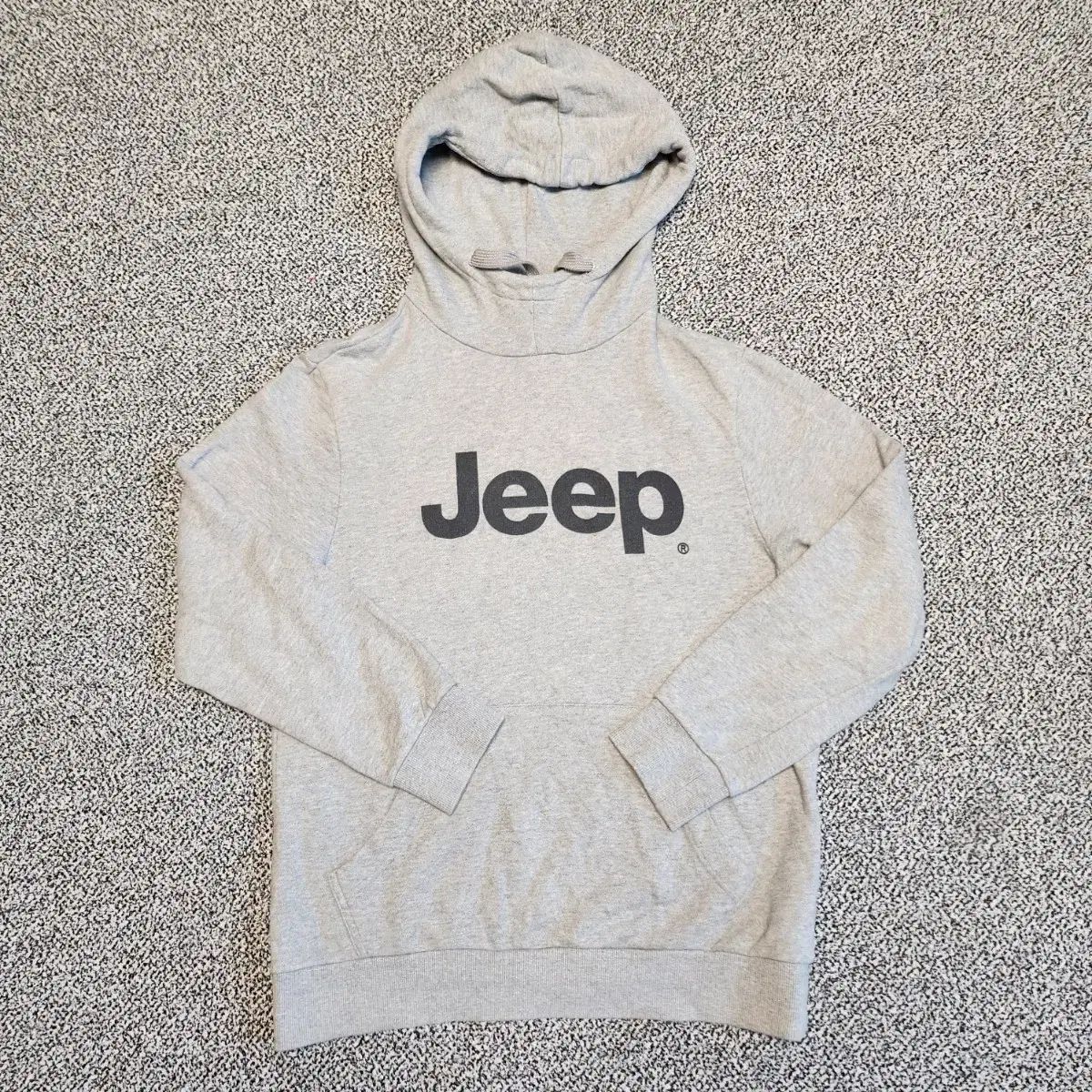 100 Jeep(ジープ) ビッグロゴ フード付きTシャツ （ 2042 ）