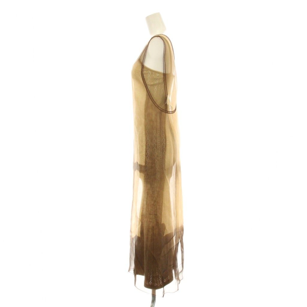 フェンディ FENDI Silk Organza Dress ワンピース ロング マキシ  