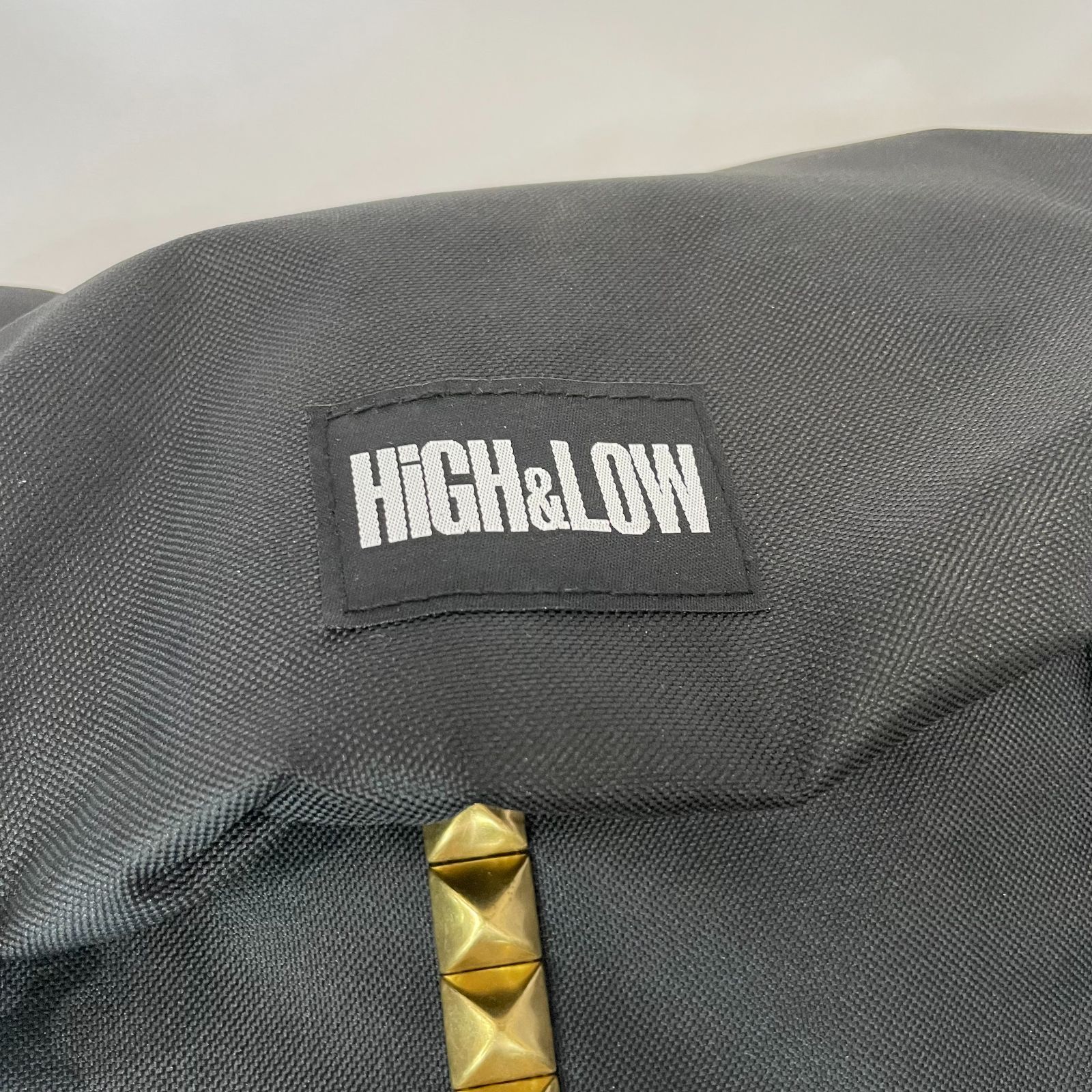 HiGH&LOW ハイアンドロー 大容量バックパック 黒 くじデイパック賞 