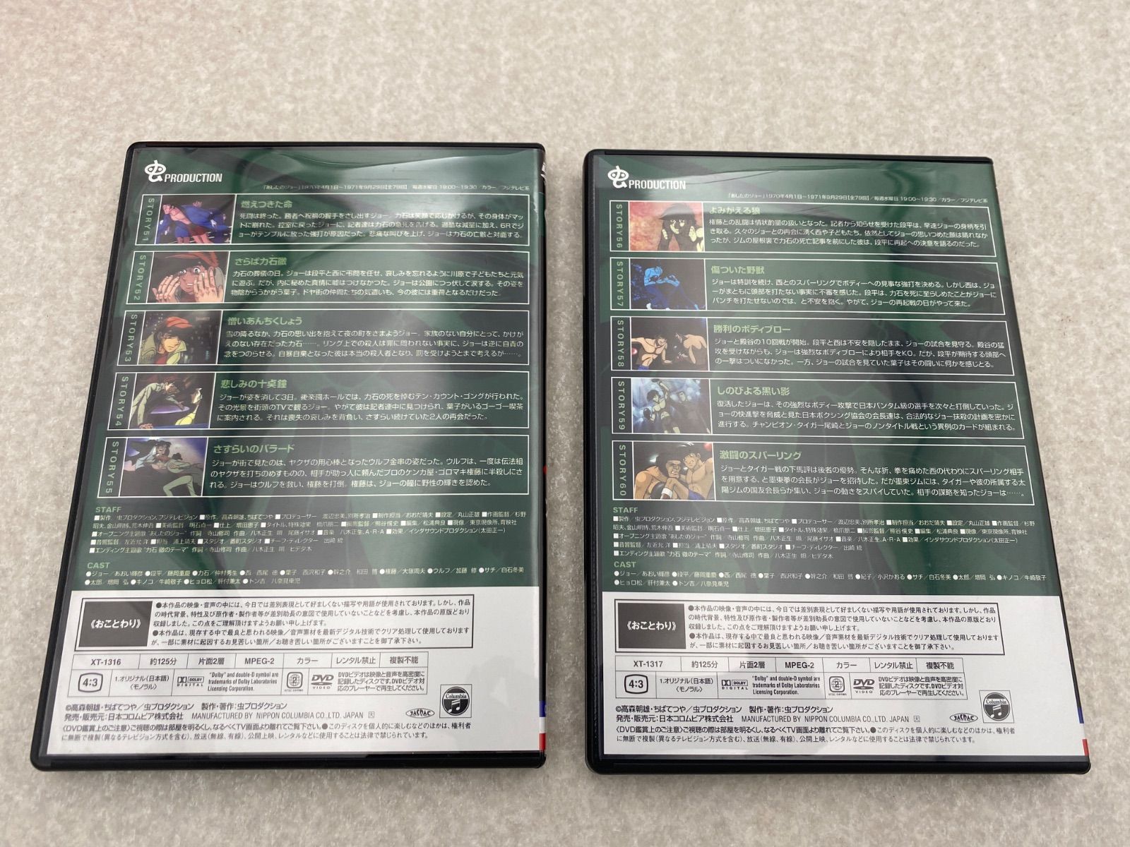 【新品未開封】あしたのジョー DVD-BOX全3セット〈初回限定生産〉 Amazon.co.jp: あしたのジョー COMPLETE DVD-BOX : あおい輝彦